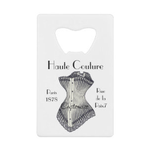 Abrebotellas De Tarjeta De Crédito Haute Couture Corset Thunder_Cove
