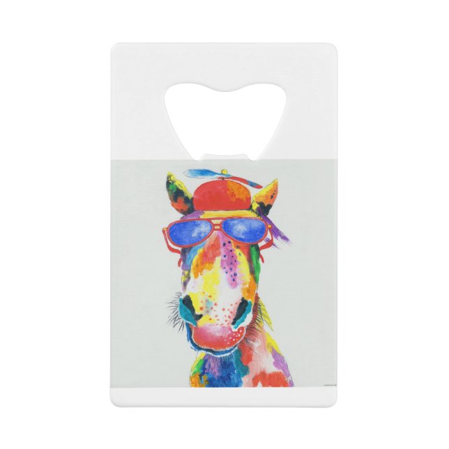 Abrebotellas De Tarjeta De Crédito HAZ29 Horse.tif (Anverso)