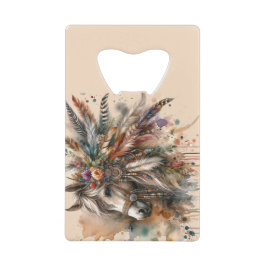 Abrebotellas De Tarjeta De Crédito Hermoso Caballo Boho