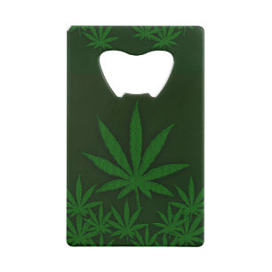 Abrebotellas De Tarjeta De Crédito Hierba mala