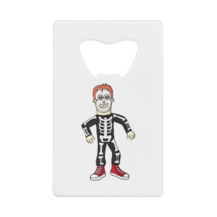 Abrebotellas De Tarjeta De Crédito Huesos fantasmales