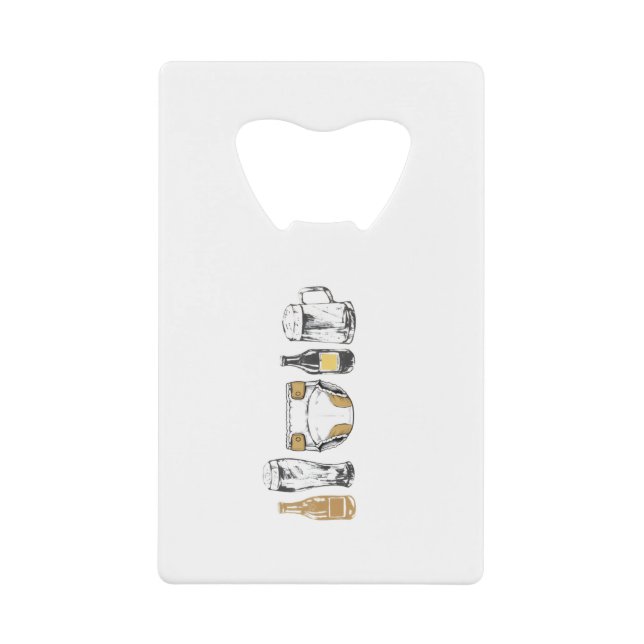 Abrebotellas De Tarjeta De Crédito Huggies and Chuggies (Anverso)