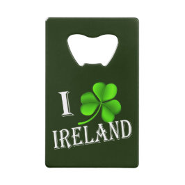Abrebotellas De Tarjeta De Crédito I Shamrock Ireland wbocnt