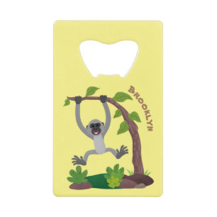 Abrebotellas De Tarjeta De Crédito Ilustracion de personalizado de gambas de gambas a