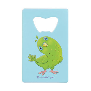 Abrebotellas De Tarjeta De Crédito Ilustracion de personalizado de paracaídas verde l