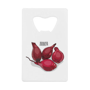 Abrebotellas De Tarjeta De Crédito Ilustracion personalizado de Shallot