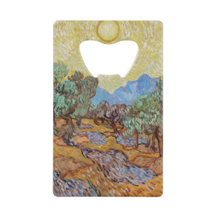 Abrebotellas De Tarjeta De Crédito Impresionismo de los olivos Vincent Van Gogh Famos
