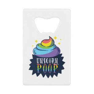 Abrebotellas De Tarjeta De Crédito Impulso del unicornio