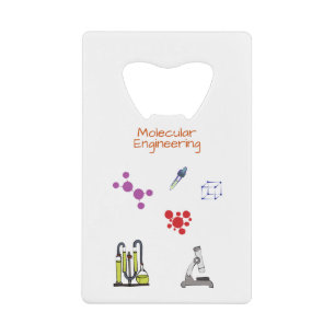 Abrebotellas De Tarjeta De Crédito Ingeniería molecular Ingeniería química
