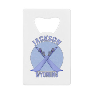 Abrebotellas De Tarjeta De Crédito Jackson, Wyoming