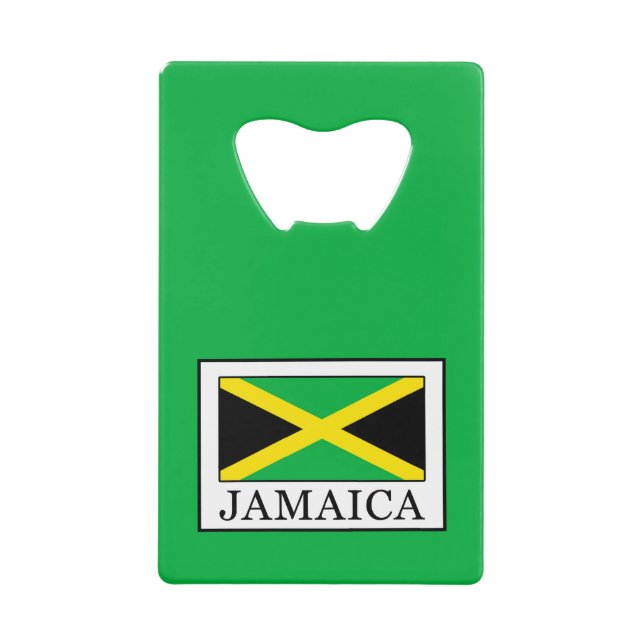 Abrebotellas De Tarjeta De Crédito Jamaica (Anverso)