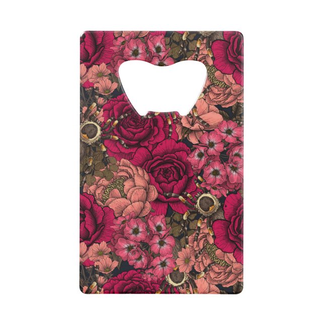 Abrebotellas De Tarjeta De Crédito Jardín de Tarantula 4 (Anverso)