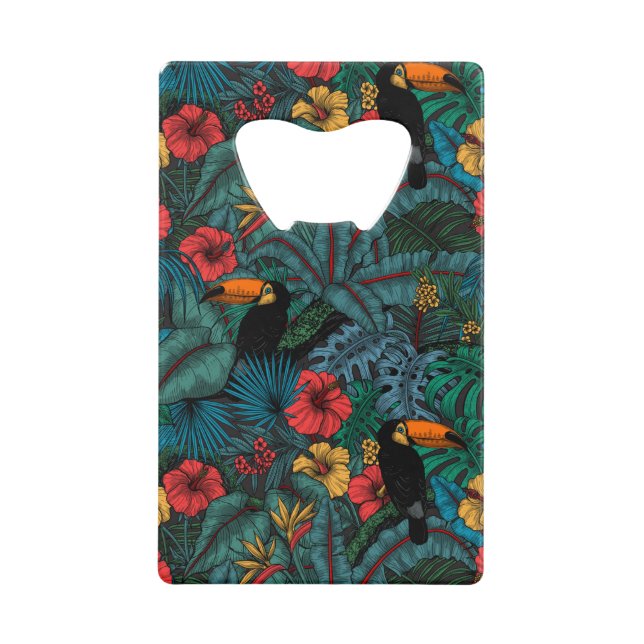 Abrebotellas De Tarjeta De Crédito Jardín Turístico (Anverso)