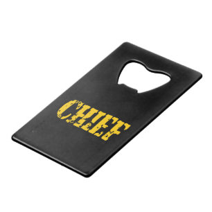 ABREBOTELLAS DE TARJETA DE CRÉDITO JEFE