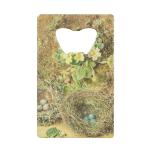 Abrebotellas De Tarjeta De Crédito Jerarquías de las primaveras y de los pájaros