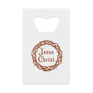 Abrebotellas De Tarjeta De Crédito Jesucristo