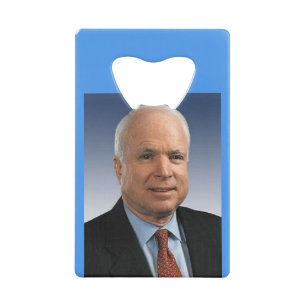 Abrebotellas De Tarjeta De Crédito John McCain