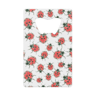 Abrebotellas De Tarjeta De Crédito Ladybugs