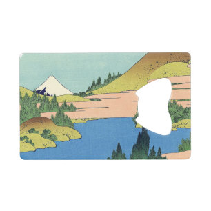 Abrebotellas De Tarjeta De Crédito Lago Hokusai Hakone en la provincia de Sagami