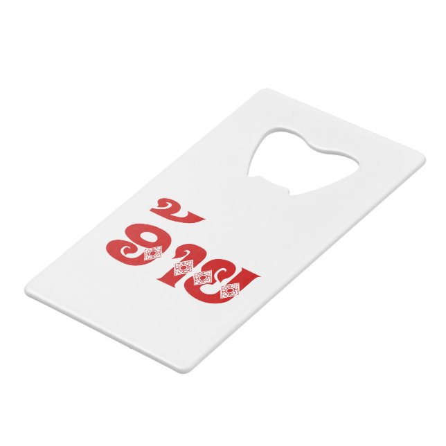 Abrebotellas De Tarjeta De Crédito Lao Brother - ອ້ າ ຍ / Ai - Laos Idioma (Ángulo frontal)