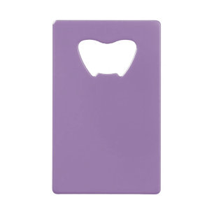 Abrebotellas De Tarjeta De Crédito Lavanda