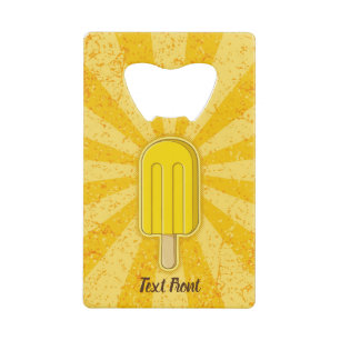 Abrebotellas De Tarjeta De Crédito Lemon Ice Cream Stick