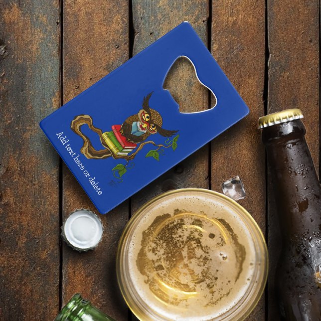 Abrebotellas De Tarjeta De Crédito Libros De Búho Cute (Subido por el creador)