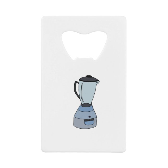 Abrebotellas De Tarjeta De Crédito Licuadora (Anverso)
