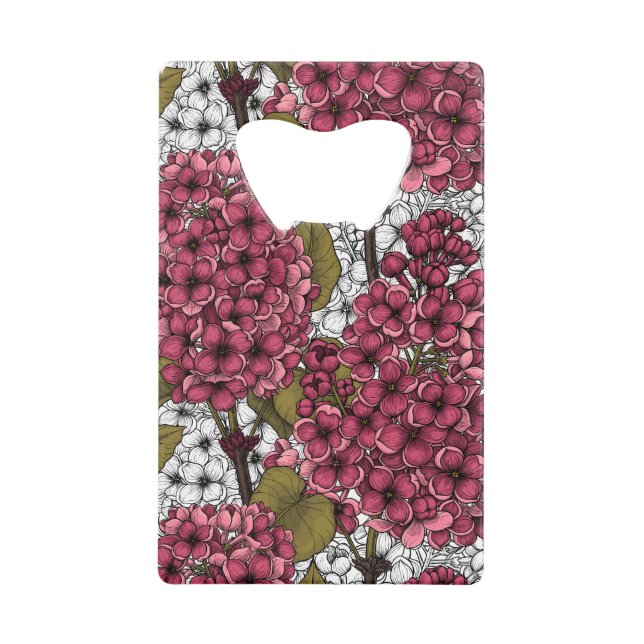 Abrebotellas De Tarjeta De Crédito Lilac (Anverso)
