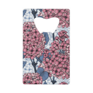 Abrebotellas De Tarjeta De Crédito Lilac rosa y azul