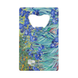 Abrebotellas De Tarjeta De Crédito Lirios Vincent van Gogh