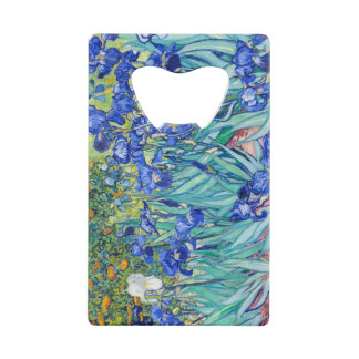 Abrebotellas De Tarjeta De Crédito Lirios Vincent van Gogh