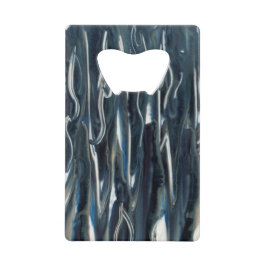 Abrebotellas De Tarjeta De Crédito Llama azul de Guay