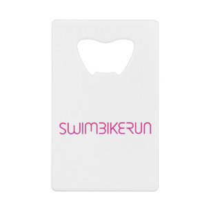 Abrebotellas De Tarjeta De Crédito Logo genial de Triatlón para todos los amantes del