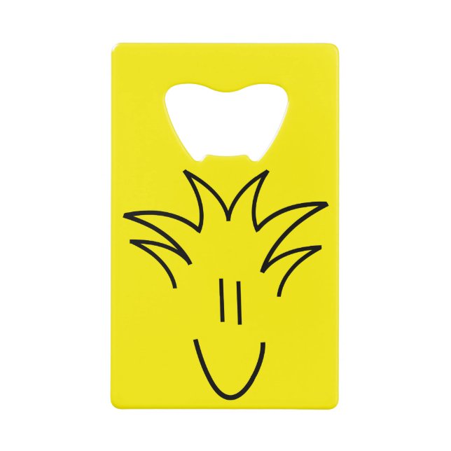 Abrebotellas De Tarjeta De Crédito Logo sonriente (Anverso)