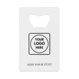 Abrebotellas De Tarjeta De Crédito Logo Text QR Code Business Credit Card Design