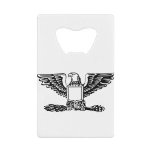 Abrebotellas De Tarjeta De Crédito Logotipo de águila 2