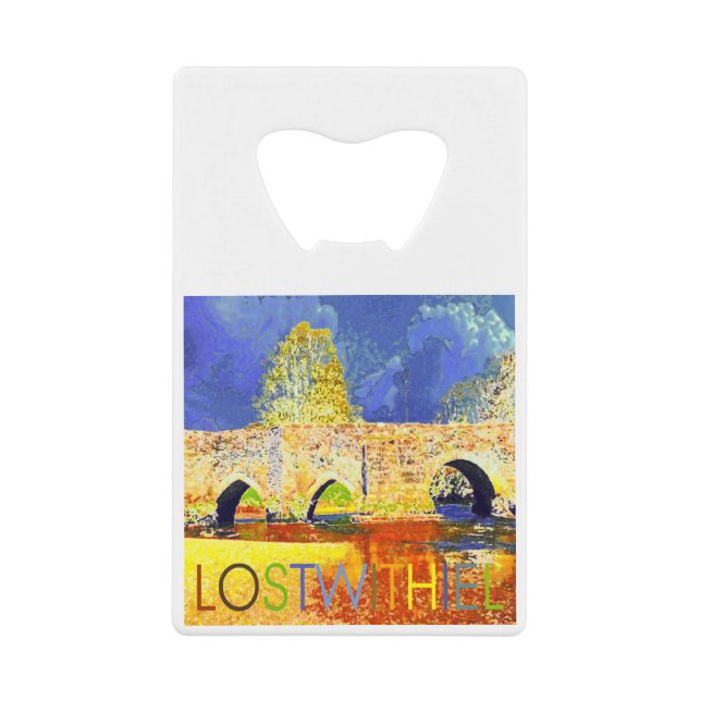 Abrebotellas De Tarjeta De Crédito Lostwithiel (Anverso)