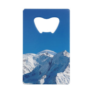 Abrebotellas De Tarjeta De Crédito Macizo del Mont Blanc