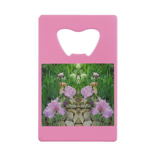 Abrebotellas De Tarjeta De Crédito Magnífico Camino de la Fantasía Iris (Anverso)