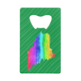 Abrebotellas De Tarjeta De Crédito Mainebow