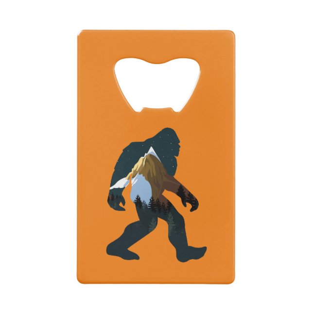 Abrebotellas De Tarjeta De Crédito Mando de los bosques nocturnos (Anverso)