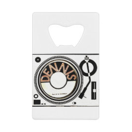 ABREBOTELLAS DE TARJETA DE CRÉDITO MARCA TST/DENNIS