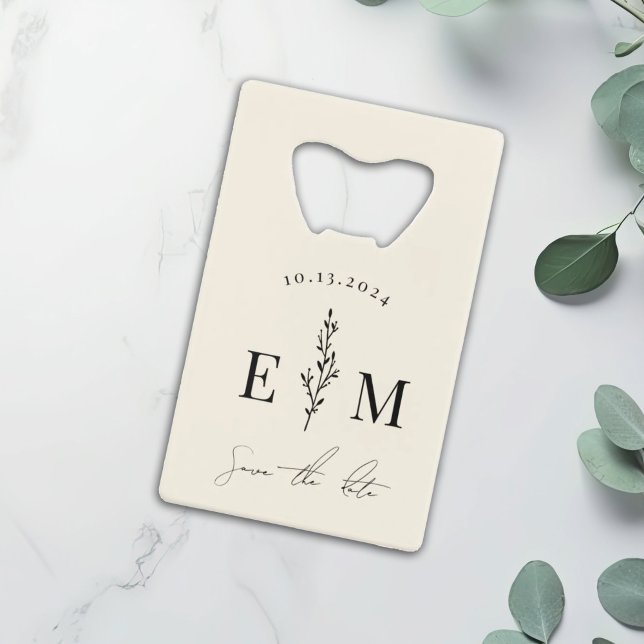 Abrebotellas De Tarjeta De Crédito Matrimonio de ducha de parejas personalizadas salv (Subido por el creador)