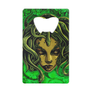 Abrebotellas De Tarjeta De Crédito Medusa