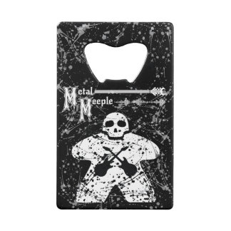 Abrebotellas De Tarjeta De Crédito Meeple metalizado - abrebotellas del cc