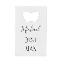 Mejor hombre Keepsake
