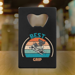 Abrebotellas De Tarjeta De Crédito Mejor Retro de Grip - Regalo de equipo de cine