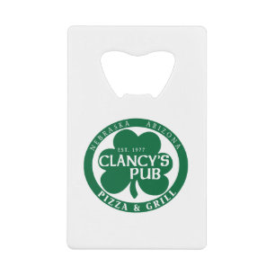 Abrebotellas De Tarjeta De Crédito Merch de Clancy