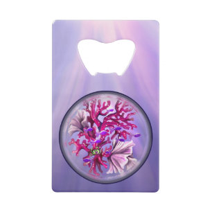 Abrebotellas De Tarjeta De Crédito Mermelada Purple Ocean